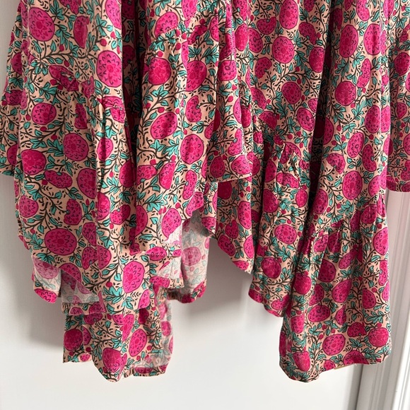 Natural Life Floral Pink Maxi Skirt - Picture 4 of 7